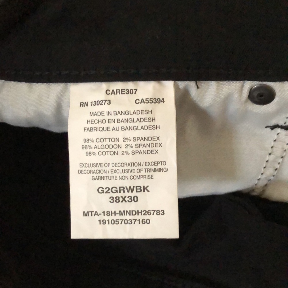 ⭐️NWOT⭐️WRANGLER Slim Straight, MENS CASUAL PANT, 38x30. - Picture 4 of 6